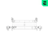 Ladeluftkühler ERA 672036