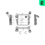 Ladeluftkühler rechts ERA 672040