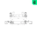 Ladeluftkühler ERA 672075