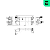 Ladeluftkühler ERA 672079