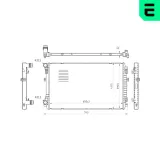 Kühler, Motorkühlung ERA 673020