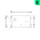 Kühler, Motorkühlung ERA 673021