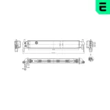Kühler, Motorkühlung ERA 673082