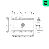 Kühler, Motorkühlung ERA 673089