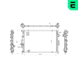 Kühler, Motorkühlung ERA 673101