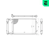 Kühler, Motorkühlung ERA 673139