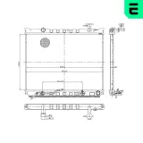 Kühler, Motorkühlung ERA 673145