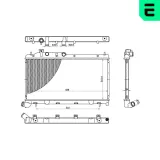 Kühler, Motorkühlung ERA 673162