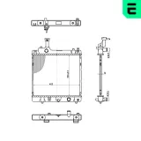 Kühler, Motorkühlung ERA 673168