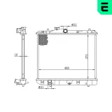 Kühler, Motorkühlung ERA 673175