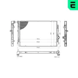 Kühler, Motorkühlung ERA 673188
