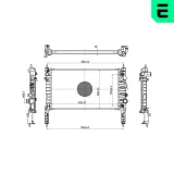 Kühler, Motorkühlung ERA 673193