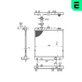 Kühler, Motorkühlung ERA 673217