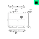 Kühler, Motorkühlung ERA 673222