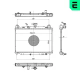 Kühler, Motorkühlung ERA 673233