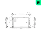 Kühler, Motorkühlung ERA 673262