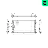 Kühler, Motorkühlung ERA 673268