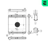 Kühler, Motorkühlung ERA 673318