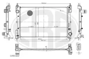 Kühler, Motorkühlung ERA 673342