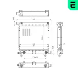 Kühler, Motorkühlung ERA 673353