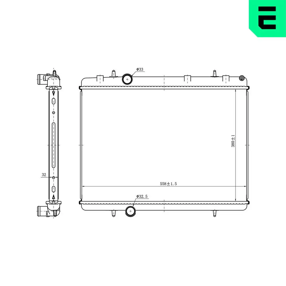 Kühler, Motorkühlung ERA 673402