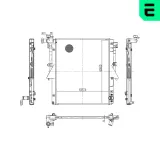 Kühler, Motorkühlung ERA 673417