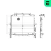 Kühler, Motorkühlung ERA 673544 Bild Kühler, Motorkühlung ERA 673544
