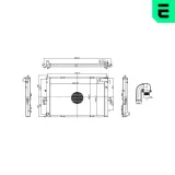 Kühler, Motorkühlung ERA 673560