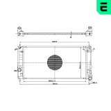 Kühler, Motorkühlung ERA 673568