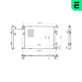 Kühler, Motorkühlung ERA 673569