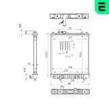 Kühler, Motorkühlung ERA 673587