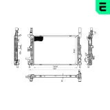 Kühler, Motorkühlung ERA 673588