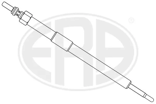 Glühkerze 7 V ERA 886081