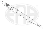 Glühkerze 7 V ERA 886165