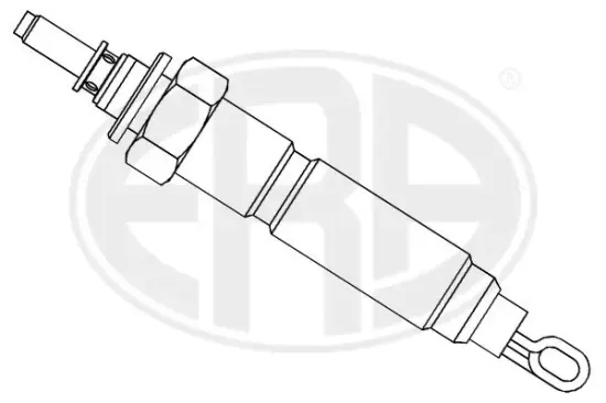 Glühkerze 1,7 V ERA 886167 Bild Glühkerze 1,7 V ERA 886167