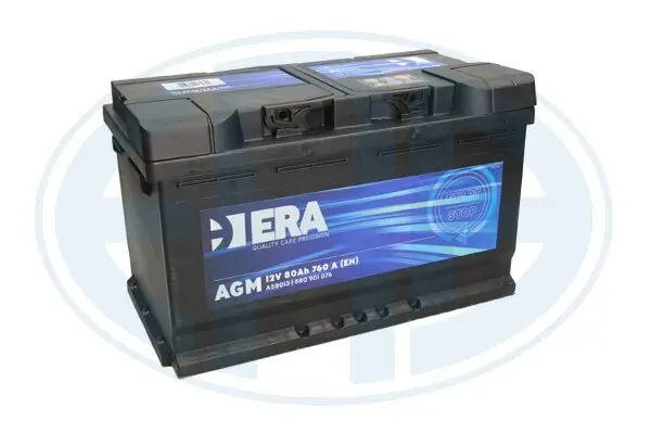 Starterbatterie 12 V 80 Ah ERA A58013 Bild Starterbatterie 12 V 80 Ah ERA A58013