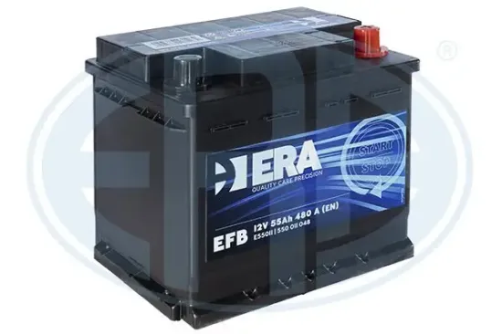 Starterbatterie 12 V 55 Ah ERA E55011 Bild Starterbatterie 12 V 55 Ah ERA E55011