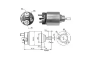 Magnetschalter, Starter 12 V ERA ZM1371