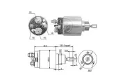 Magnetschalter, Starter 12 V ERA ZM1475