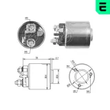 Magnetschalter, Starter 12 V ERA ZM1491