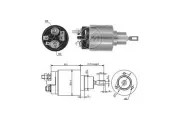 Magnetschalter, Starter 12 V ERA ZM1573