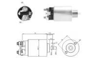 Magnetschalter, Starter 12 V ERA ZM2392