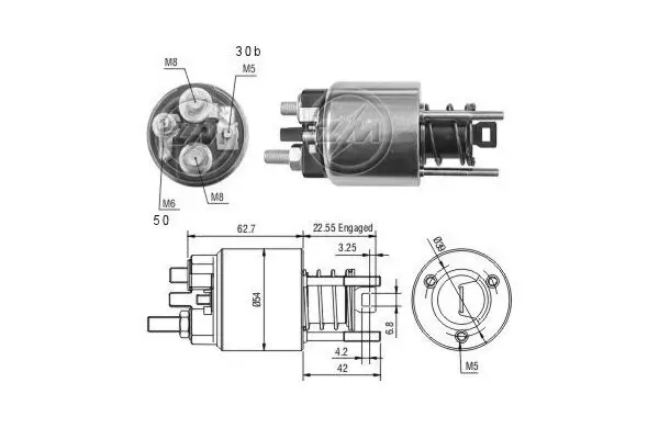 Magnetschalter, Starter 12 V ERA ZM2395