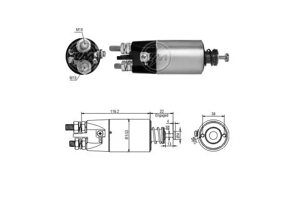 Magnetschalter, Starter 24 V ERA ZM2897