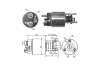 Magnetschalter, Starter 12 V ERA ZM395 Bild Magnetschalter, Starter 12 V ERA ZM395