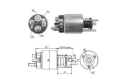 Magnetschalter, Starter 12 V ERA ZM396