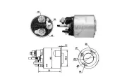 Magnetschalter, Starter 12 V ERA ZM4494