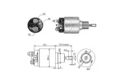 Magnetschalter, Starter 12 V ERA ZM4775