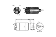 Magnetschalter, Starter 12 V ERA ZM526