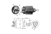 Magnetschalter, Starter 12 V ERA ZM571